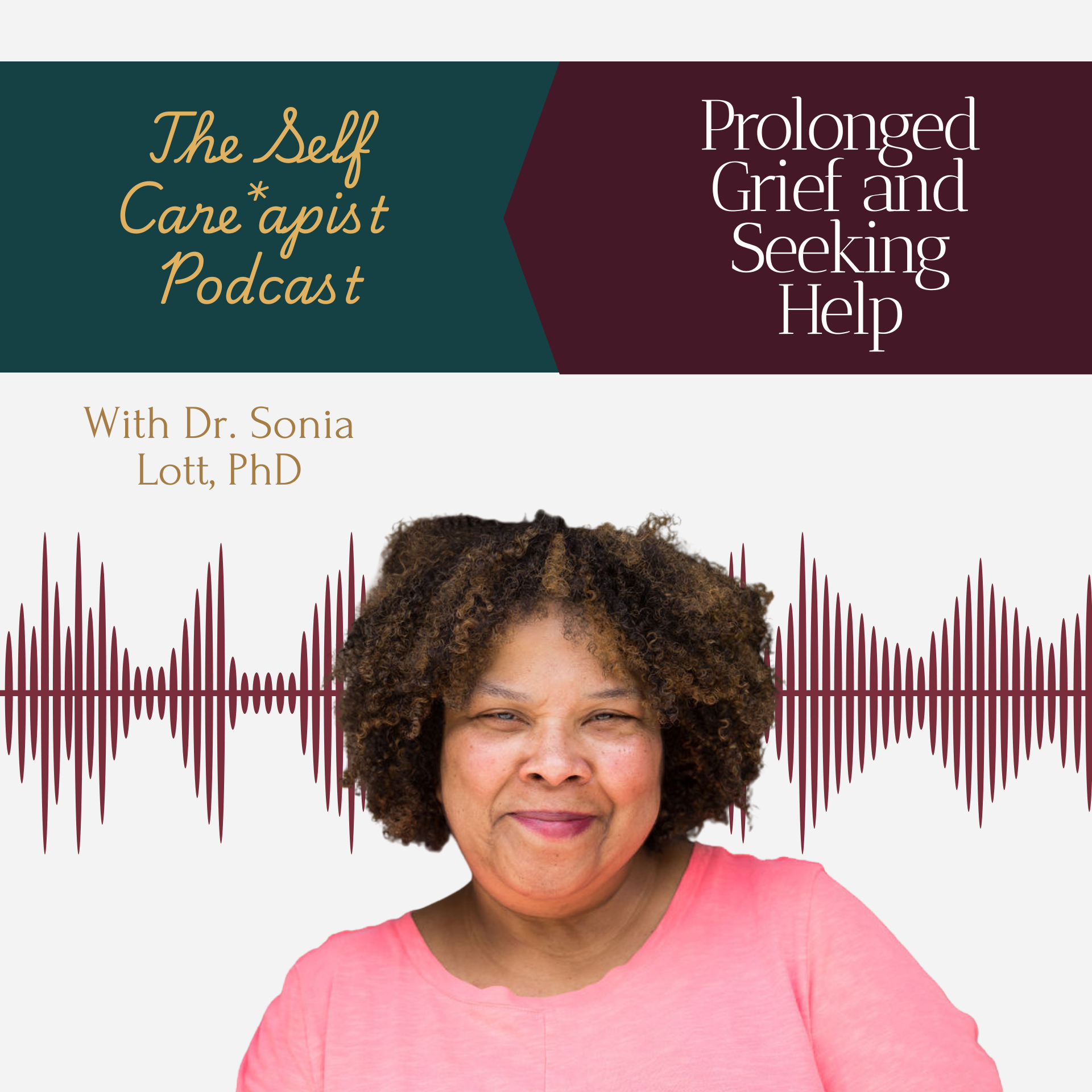 Dr. Sonya Lott, grief and trauma expert, smiling in a professional headshot.